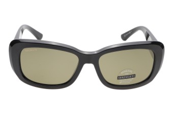 Serengeti Bianca Nova SS749001 (Shiny Black) Gepolariseerd