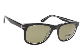 Serengeti Danny SS745001 (Shiny Black + Transparent Layer) Gepolariseerd