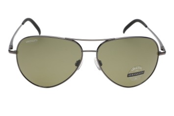 Serengeti Carrara XL SS757001 (Shiny Gunmetal) Gepolariseerd