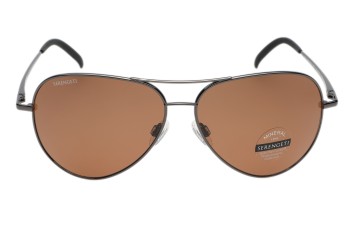 Serengeti Carrara XL SS757002 (Shiny Gunmetal) Gepolariseerd